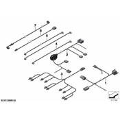 BMW Wiring Set Lvds (L= 2065 mm) - Genuine BMW 61119249880