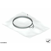 BMW Cable Black-Yellow (25 mm) - Genuine BMW 61121391703