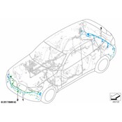 BMW Parking Aid System Wiring Harness - Genuine BMW 61125A209A3