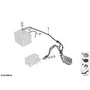 BMW Battery Cable - Genuine BMW 61125A32FC9