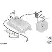 Mini Battery Cable - Genuine Mini 61125A760B8