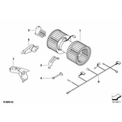 BMW Heater-Air Conditioning Wiring Set - Genuine BMW 61126910085