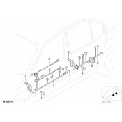 BMW Wiring Drivers Side - Genuine BMW 61126910163
