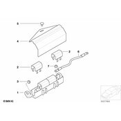 BMW Battery Cable - Genuine BMW 61126910649