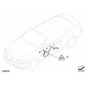 BMW Wiring Drivers Side - Genuine BMW 61126926324