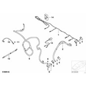 BMW Battery Cable (Plus Pole) - Genuine BMW 61126932479