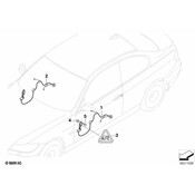 BMW Wiring Drivers Side - Genuine BMW 61126957114