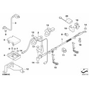 BMW Battery Cable - Genuine BMW 61127841239