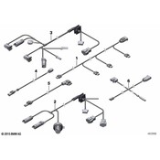 BMW Wiring Harness Tc Gearbox - Genuine BMW 61127842478