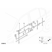 BMW Wiring Drivers Side - Genuine BMW 61128365656