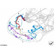 BMW Cruise Control Wiring Harness - Genuine BMW 61128718954