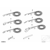 BMW Rep.Cable F Seat Plug And Control Unit - Genuine BMW 61129118088