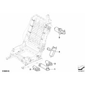 BMW Motor Seat Height Adjustment - Genuine BMW 61129151863