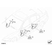 BMW Wiring Set Door Driver - Genuine BMW 61129186571