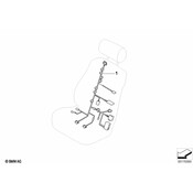 BMW Wiring Set Seat Driver'S Side - Genuine BMW 61129189168