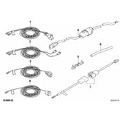 BMW Rep.Cable F Passeng.Airbag And Ctrl Unit - Genuine BMW 61129191748