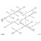 BMW Wiring Set Seat Passenger'S Side - Genuine BMW 61129219007