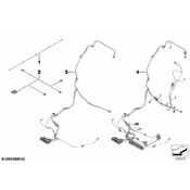 BMW Rep. Cable Set Airbag Eqpt.SeatDriver - Genuine BMW 61129219987