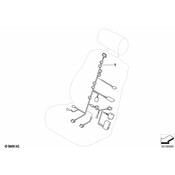 BMW Wiring Set Seat Passenger'S Side - Genuine BMW 61129221964