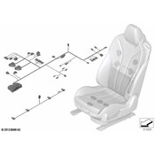 BMW Ribbon Cable Seat Ventilation Front - Genuine BMW 61129237800