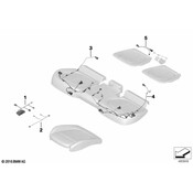 BMW Adapter Lead Lumbar - Genuine BMW 61129258214