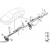BMW Door Cable Harness Driver'S Side - Genuine BMW 61129259347