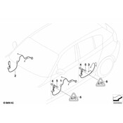 BMW Wiring Co-Drivers Side - Genuine BMW 61129269958