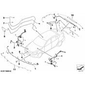BMW Cable Set Front End (MSport) - Genuine BMW 61129271971