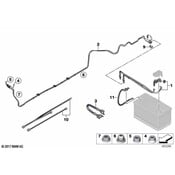 BMW Rep. Cable B+ - Genuine BMW 61129335598
