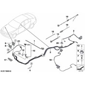 BMW Battery Cable - Genuine BMW 61129348286
