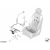 BMW Power Seat Wiring Harness - Genuine BMW 61129441410