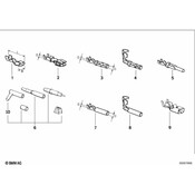 BMW Cable Socket Round Female (D=2 0-0 40 75) - Genuine BMW 61131373820