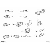 BMW Plug Housing - Genuine BMW 61131378955
