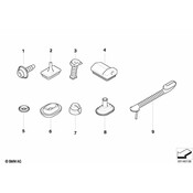 BMW Rubber Grommet Trunk Lid - Genuine BMW 61133402899