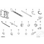 BMW Cable Holder - Genuine BMW 61136917370