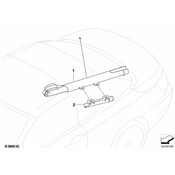 BMW Holder Cable Guide Rear Lid - Genuine BMW 61136919420