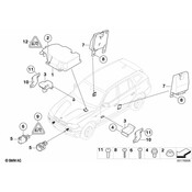 BMW Covering Cap (4Pol -Z Code) - Genuine BMW 61136925210