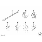 BMW Grommet Trunk Lid - Genuine BMW 61136941432