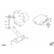BMW Universal Socket Housing Uncoded (15 Pol) - Genuine BMW 61138352350