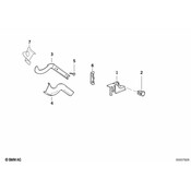 BMW Right Cable Guide - Genuine BMW 61138359522