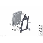 MINI Socket Housing Grey (21 Pol) - Genuine MINI 61138364884