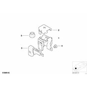 BMW Holder Base B+ (2 Pol) - Genuine BMW 61138385159