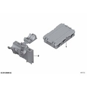 BMW Plug-In Connection Bracket - Genuine BMW 61139177166