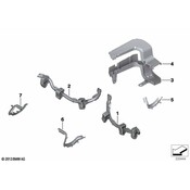 BMW Cable Duct Left - Genuine BMW 61139185163