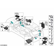 BMW B+ Terminal Point Luggage Compartment - Genuine BMW 61139292351