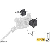 BMW Drive Charge Socket Lock - Genuine BMW 61139309015