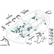 BMW Cable Channel Steering Column - Genuine BMW 61139348675