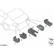 BMW Battery Tray - Genuine BMW 61139354592