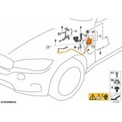 BMW Radiator Support Side Panel - Genuine BMW 61139375966