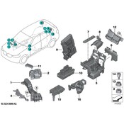 BMW Junction Block Bracket - Genuine BMW 61139391843